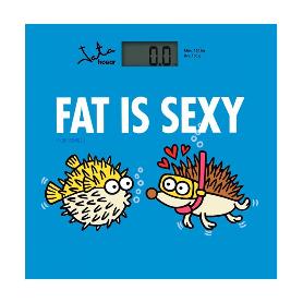 BASCULA FAT IS SEXY VIDRIO 150 KG KUKUXUMUSU