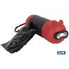 PACK DE DISPENSADOR DE BOLSAS MASCOTA, COMEDERO BEBEDERO Y JUGUETE MORDEDOR PERROS