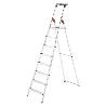 HAILO-5_8508-011-ESCALERA TIJERA ALUMINIO L60 EASYCLIX FR (8 PELDAÑOS) R