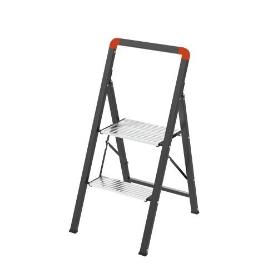 GIERRE-BSF201-TABURETE ACERO-ALUMINIO MINI SLIMSTEP MIX (2 PELDAÑOS)