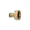 ADAPTADOR MANGUERA LATON 1 HEMBRA