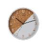 RELOJ BLANCO CORCHO 30 CM