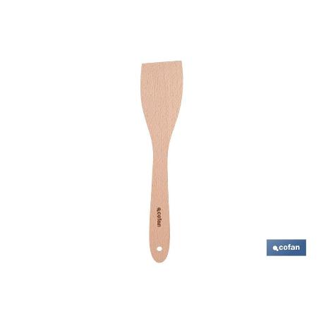 PALETA DE MADERA CON MANGO PLANO SIN RANURAS 30 CM