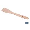 PALETA DE MADERA CON MANGO PLANO SIN RANURAS 30 CM