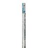 BURLETE PUERTA PVC BLANCO CON GOMA 1 METRO