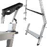 ESCALERA ALUMINIO 5 PEDAÑOS USO DOMESTICO CERTIFICADA EN 131 CON BANDEJA PARA HERRAMIENTAS,