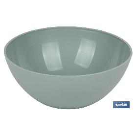 BOL MODELO ALBAHACA 950ML VERDE AGUA 17X7CM   CAJA 6 UNID.