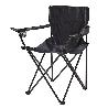 SILLA PLEGABLE METAL NEGRO 81X13X15 CM
