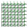 MALLA PLASTICO VERDE 10X10 MM BALCONET