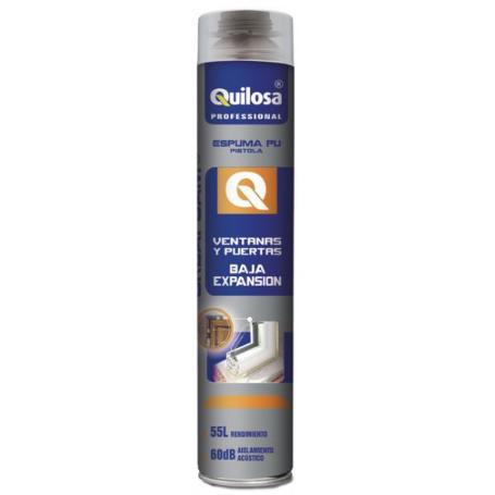 QUILOSA PRO ESPUMA PU VENTANAS Y PUERTAS PISTOLA 750ML 51333