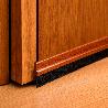 BURLETE PUERTA PVC SAPELLI CON CEPILLO 1 METRO