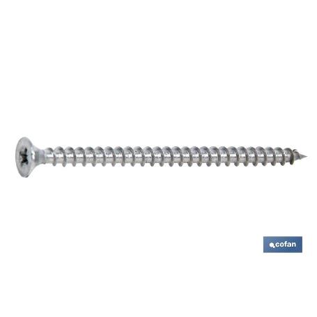 DIN-7505A PZ M-4,5X50 INOX A4   CAJA 100 UNID.