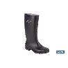 BOTA ALTA DE AGUA PVC NEGRA OB FO SR TALLA 43