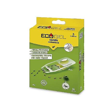 ECOGEL HORMIGAS TRAMPA  3 UD DE 5 GR