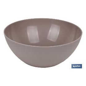 BOL MODELO ALBAHACA 2.4L COLOR PIEDRA 23X10CM VENTA UNITARIA