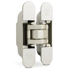 BISAGRA INVISIBLE PARA PUERTA. MODELO ATOMIKA SLIM K-8060 ACABADO BLANCO
