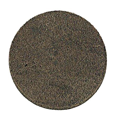 FIELTRO ADHESIVO REDONDO MARRÓN Ø FIELTRO Ø32