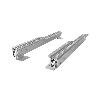 GUIA MESA EXTENSIBLE KOMBI 47 H64 580MM BIDI CON FRENO 1 TABLERO X 500