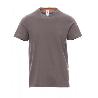 CAMISETA ALGODÓN MANGA CORTA COLOR GRIS ACERO TALLAS S-XXL TALLA S