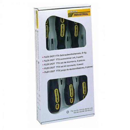 JUEGO DESTORNILLADOR PROXXON TORX 6PCS 2222640 T(10/15/20/25/30/40)