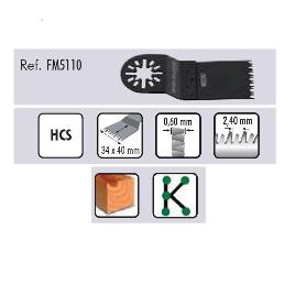 HOJA SIERRA OSCILANTE 34X40MM FM5110