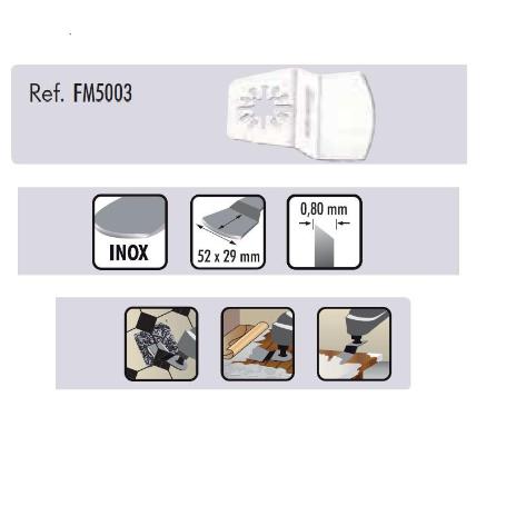 RASCADOR SIERRA OSCILANTE INOX 52X49MM FM5003