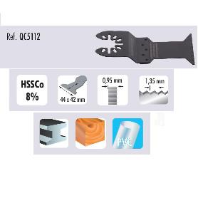 HOJA SIERRA OSCILANTE 44X42MM QC5112