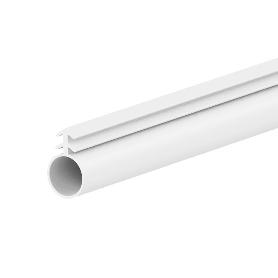 JUNTAS AISLANTES JUNE DE SILICONA PARA MARCO DE PUERTA - MARRÓN Y BLANCO Ø6 MM 100 M ACABADO BLANCO