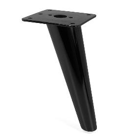 PATA METÁLICA MODELO COV H180 NEGRO MATE / NÍQUEL MATE ACABADO NEGRO MATE