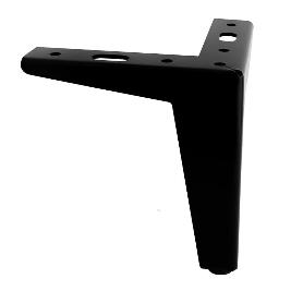 PATA METÁLICA KALIME H120 BLANCO ACABADO NEGRO MATE