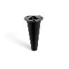 PATA METÁLICA CONE H100 ACABADO NEGRO MATE