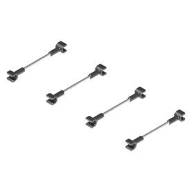 JUEGO 4 SEPARADORES CLASSIC M200 CROMO