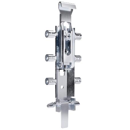 COLGADOR OCULTO SPIDER REGULABLE PARA MUEBLES - DOBLE REGULACIÓN (CAJA 100)