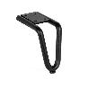 PATA METÁLICA VICTORIA H100/H120 ACABADO NEGRO MATE ALTURA (H) 100