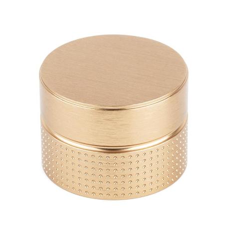 POMO ALUMINIO POINT Ø40 LATÓN CAVA CEPILLADO