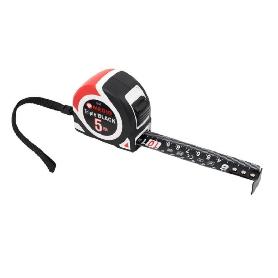 FLEXOMETRO CINTA NEGRA 5M MEDID