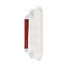 CERRADERO MINIMAL XT PUERTA MADERA CROMO SATINADO, NEGRO MATE, BLANCO MATE ACABADO BLANCO MATE (CAJA 50)