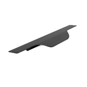 TIRADOR EMBUTIR MODELO VECTOR ALUMINIO SP19 NEGRO CEPILLADO LARGO 247