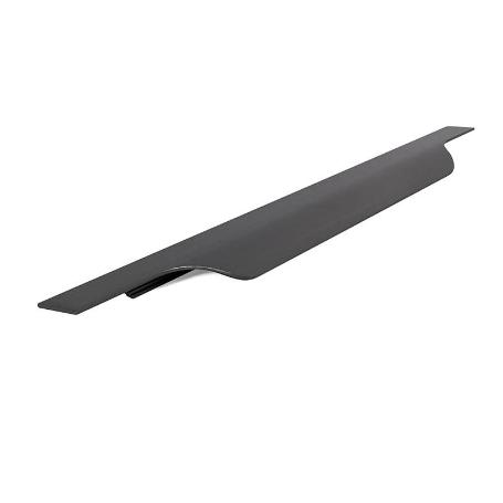 TIRADOR EMBUTIR MODELO VECTOR ALUMINIO SP19 NEGRO CEPILLADO LARGO 397