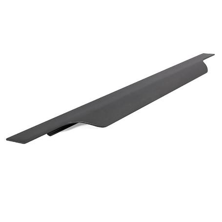 TIRADOR EMBUTIR MODELO VECTOR ALUMINIO SP19 NEGRO CEPILLADO LARGO 447