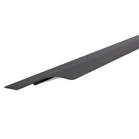 TIRADOR EMBUTIR MODELO VECTOR ALUMINIO SP19 NEGRO CEPILLADO LARGO 597