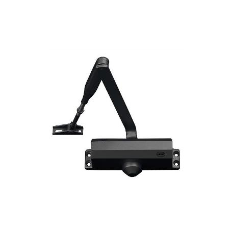 CIERRAPUERTAS JNF 600 2-4 PLATA/NEGRO ACABADO NEGRO