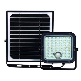 VELAMP-SL365-PROYECTOR LED CON DETECTOR DE PRESENCIA Y PANEL SOLAR REMOTO CUBE 1.500 LM