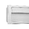TIRADOR PLASTICO KARA 125MM CROMO RAL