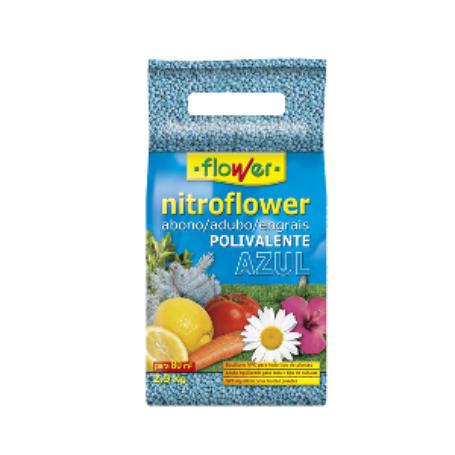 FLOWER ABONO POLIVALENTE AZUL     2,5 KG NITROFLOWER 10529
