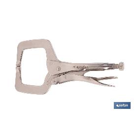 TENAZA GRIP C/MORDAZAS EN C 11