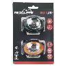 LINTERNAS FRONTALES 3 FUNCIONES 4 LEDS
