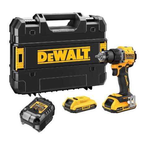 ATORNILLADOR DEWALT 18V 13MM 2,0AH DCD708D2T SIN ECOBILLAS