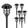 LUZ SOLAR PINCHO 41 CM NEGRA