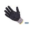 GUANTE ANTICORTE HPPE IMPREGNADO DE LATEX RUGOSO TALLA 7 VENTA UNITARIA